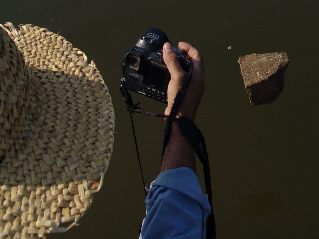 I have offered my carved stones with imaginary fish to rivers.