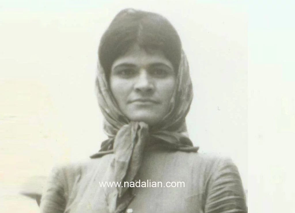عکس مادر احمد نادعلیان در سال های اول زندگی در تهران