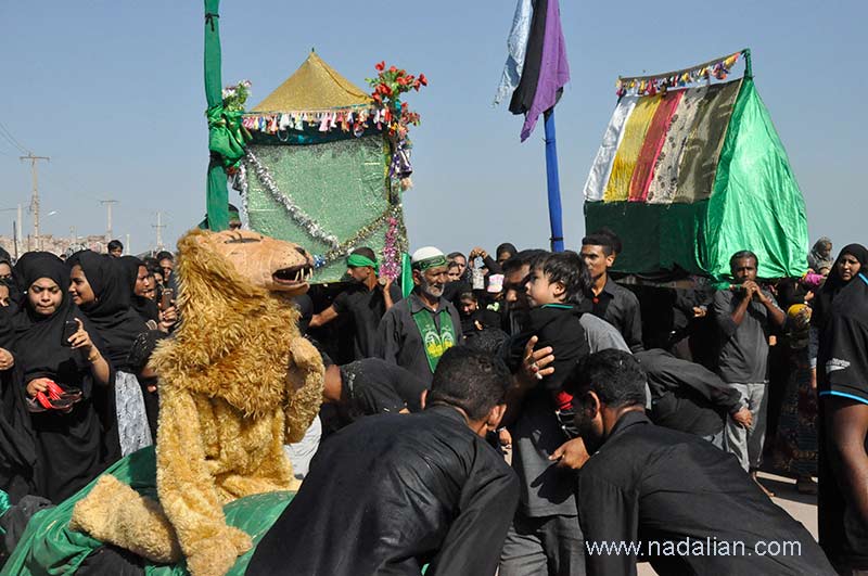 Ashura mourning ceremony in Hormoz Island