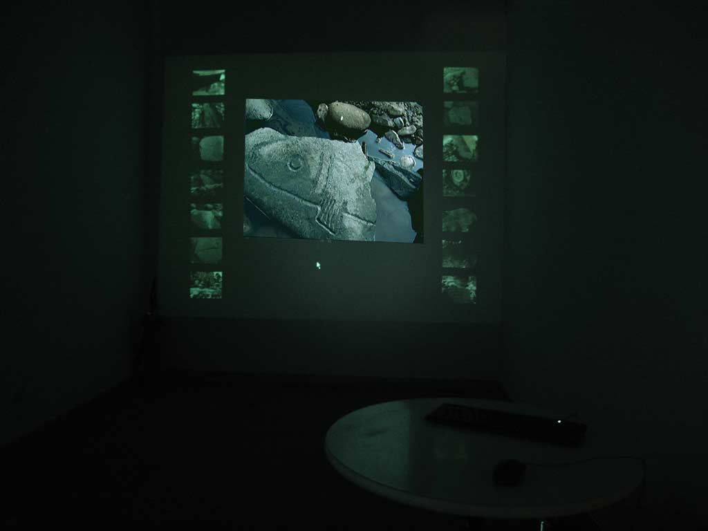 Interactive Video Installation,  5th Biennale of Sculptor,  Tehran Contemporary Art Museum , 2007